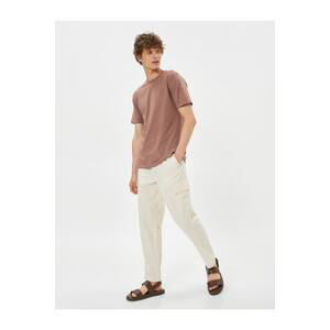 Koton Cargo Trousers Tied Waist Pocket Detail Cotton