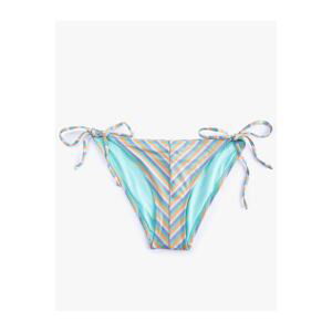 Koton Glitter Bikini Bottom with Side Tie Detail