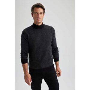 DEFACTO Regular Fit Turtleneck Knitwear Pullover