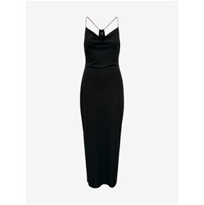 Black women's sheath maxi dress ONLY Fox - Women