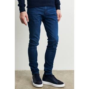 AC&Co / Altınyıldız Classics Men's Blue Extra Slim Fit Slim Fit Ris Flexible Denim Jeans Jeans