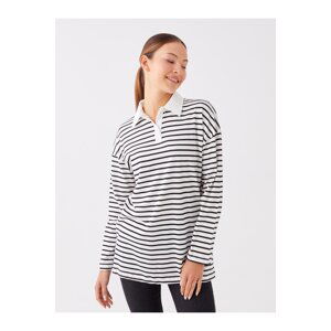 LC Waikiki Women's Striped Long Sleeve Shirt Tunic