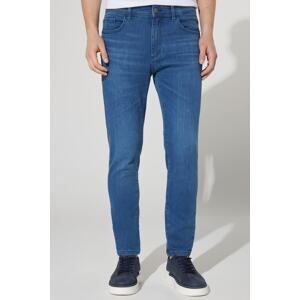 AC&Co / Altınyıldız Classics Men's Blue Trend Slim Fit Slim Fit 5 Pocket Denim Jeans Trousers