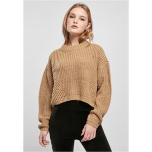 Women's wide oversize unionbeige sweater