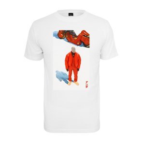 All red t-shirt white