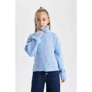 DEFACTO Girl Regular Fit Turtleneck Pullover