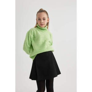 DEFACTO Girl Oversize Fit Turtleneck Pullover