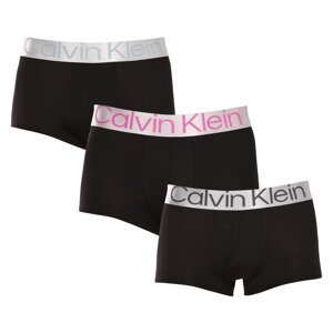 3PACK men's boxers Calvin Klein black
