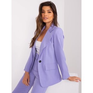 Purple women's jacket with lining