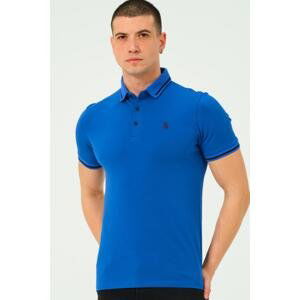 T8586 DEWBERRY MEN'S POLO NECK T-SHIRT-STRAIGHT SAKS