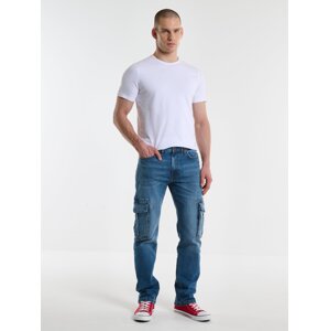 Big Star Man's Straight Trousers Denim 190096 -314