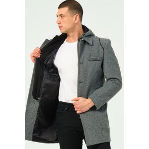 PLT8335 DEWBERRY MEN'S COAT-DARK GREY