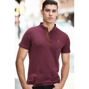 T8560 DEWBERRY T-SHIRT-DARK PURPLE