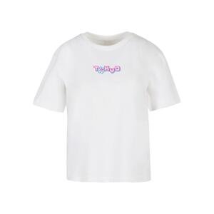 Women's Tokyo Dragon Neon T-Shirt - White