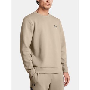 Under Armour Sweatshirt UA Unstoppable Flc Crew-BRN - Mens