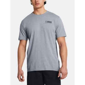 Under Armour T-Shirt UA Bball Logo Court SS-GRY - Men's