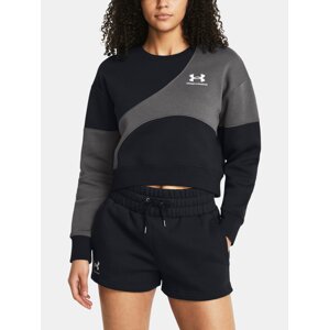 Under Armour Essential Fleece Crop Crew-BLK Sweatshirt - Women