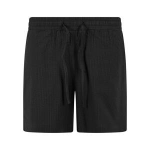 Women's Seersucker Shorts - Black