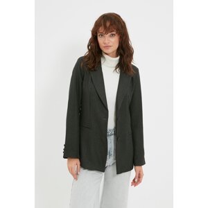 Trendyol Gray Blazer with Buttons