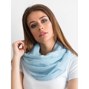 Light blue scarf with rhinestones