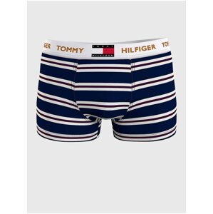 White and Blue Mens Striped Boxers Tommy Hilfiger Underwear - Men