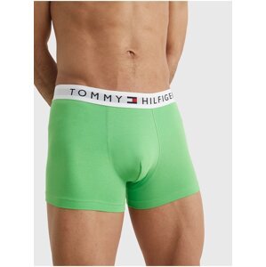 Svetlozelené pánske boxerky Tommy Hilfiger spodná bielizeň - MUŽI