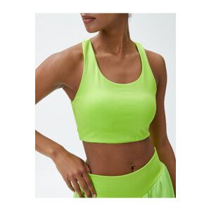 Koton Sports Bra Non-Wireless Padded Window Detail