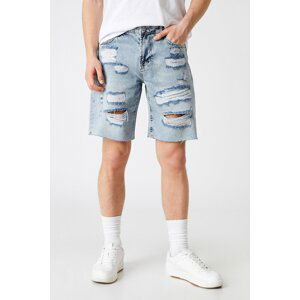 Koton Worn out Denim Shorts