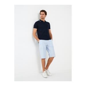 LC Waikiki Standard Fit Gabardine Men's Bermuda Shorts.