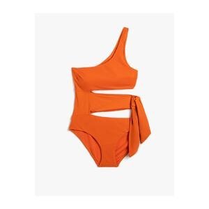 Koton plavky - oranžová - Unifarben