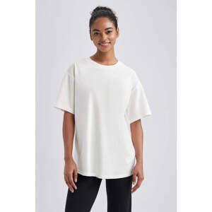 DEFACTO Oversize Fit Crew Neck Short Sleeve T-Shirt