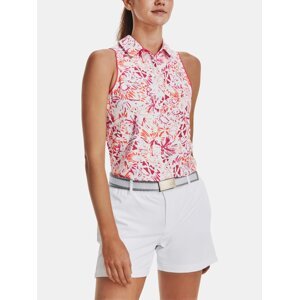 Under Armour Tank Top UA Iso-Chill SL Polo-WHT - Women