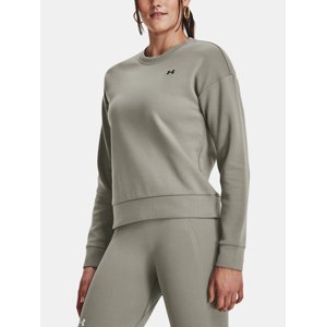 Under Armour Sweatshirt Unstoppable Flc Crew-GRN - Women