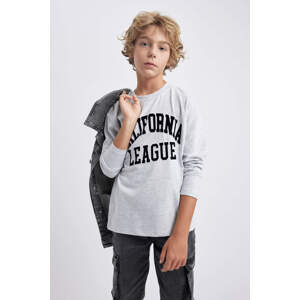 DEFACTO Oversize Fit Long Sleeve T-Shirt