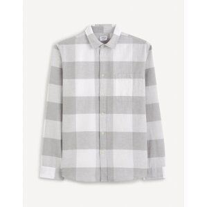 Celio Plaid Shirt Facheck - Men's