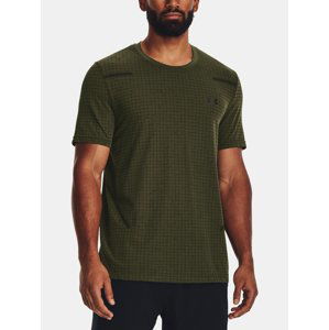 Under Armour T-Shirt Vanish Grid SS-GRN - Men