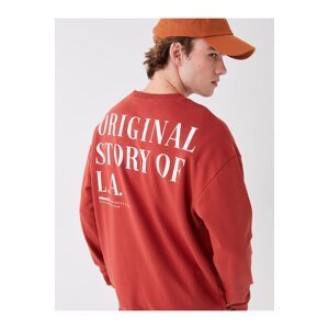 LC Waikiki Crew Neck Long Sleeve Printed Men's Sweatshirt