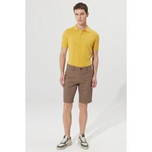AC&Co / Altınyıldız Classics Slim Fit Slim Fit Dobby Shorts with Side Pockets