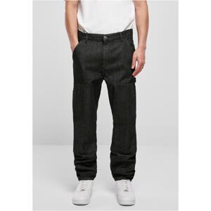 Double Knee Jeans realblack washed