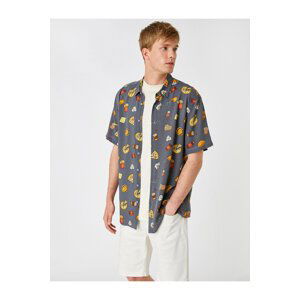 Koton Short Sleeve Shirt Patterned