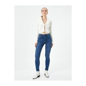 Koton High Waist Jeans Slim Leg Slim Cut - Carmen Jean