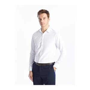 LC Waikiki Men's Slim Fit Long Sleeve Poplin Shirt