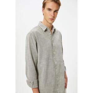 Koton Men's Anthracite Shirt