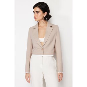 Trendyol Stone Premium Woven Blazer Jacket