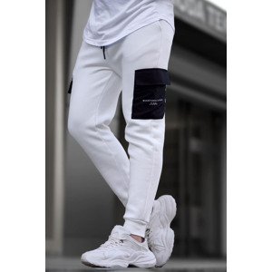 Madmext Ecru Pocket Detailed Sweatpants 5475