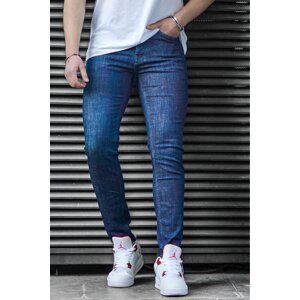 Madmext Dark Blue Slim fit Men's Jean 6864