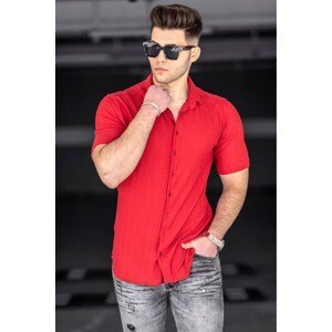 Madmext Men's Red Shirt 4937