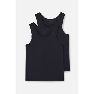 Dagi 2-Pack Black Micro Modal Undershirt