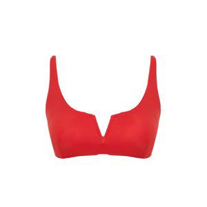 Trendyol Red Bralette Bikini Top