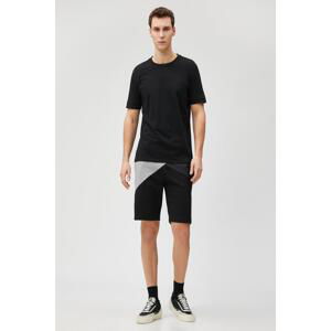 Koton Men's Black Shorts & Bermuda